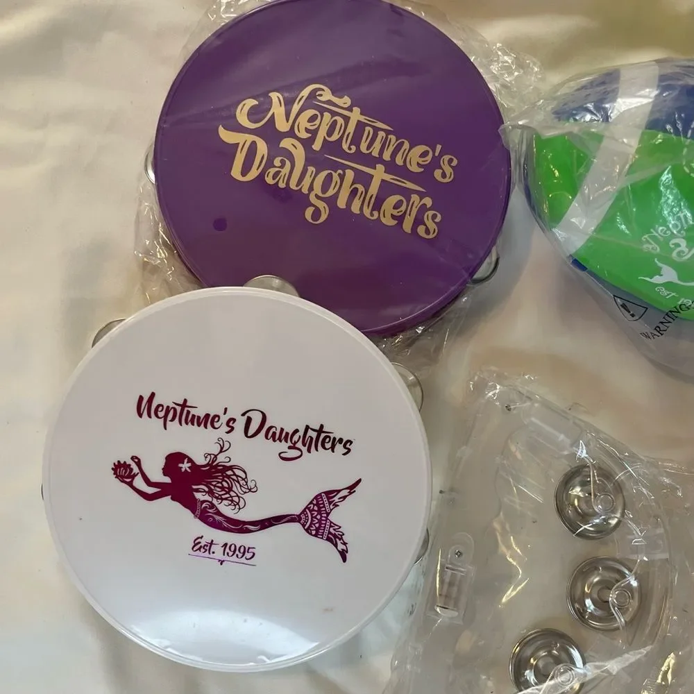 Neptune's Daughters Drum and Tambourine Set